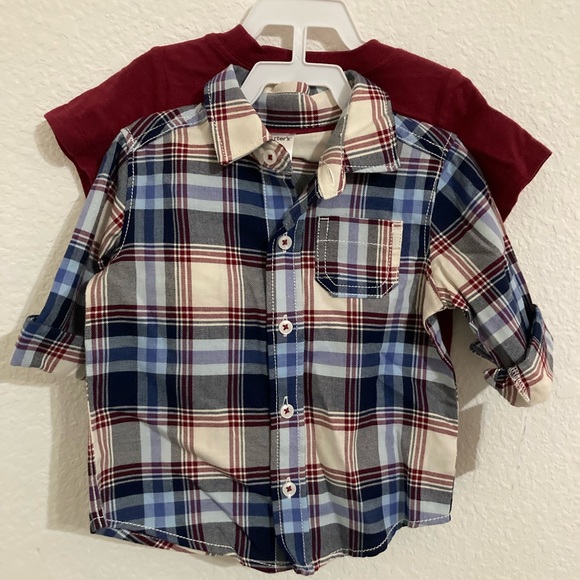 Baby boy shirt and t-shirt set - Picture 2 of 4